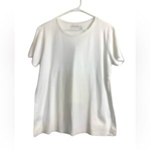Eddie Bauer NWOT short sleeve, bright white T-shirt, 100% cotton